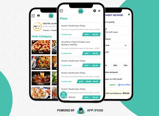Which app is best for ordering food in the USA?