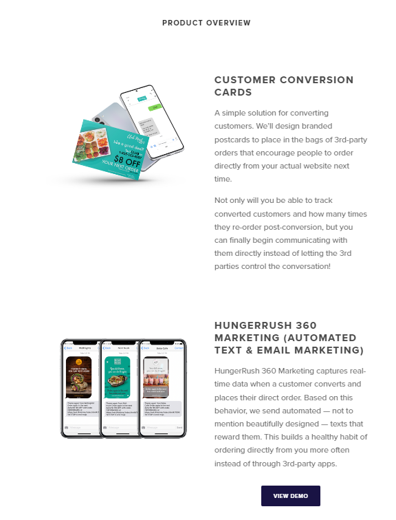 Marketing Tools of Menufy