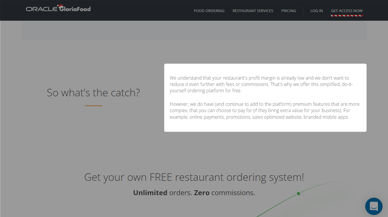 The Catch - commission on a per month basis