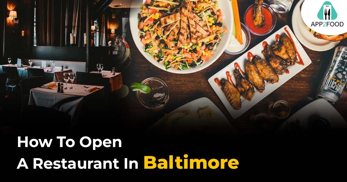 How to open a restaurant in Baltimore