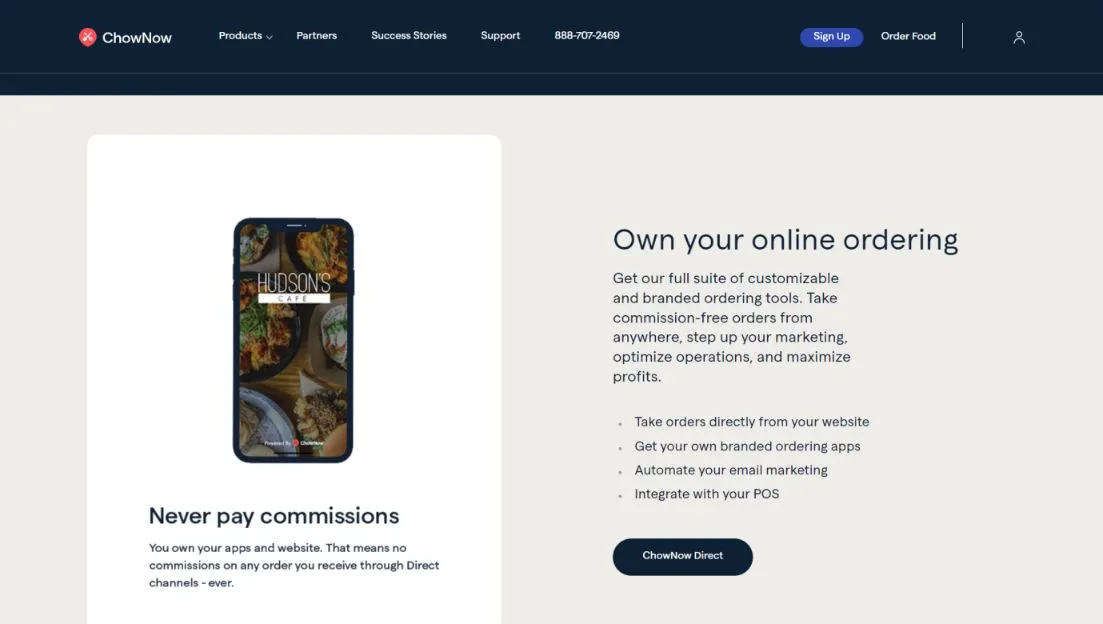 a brief introduction about ChowNow