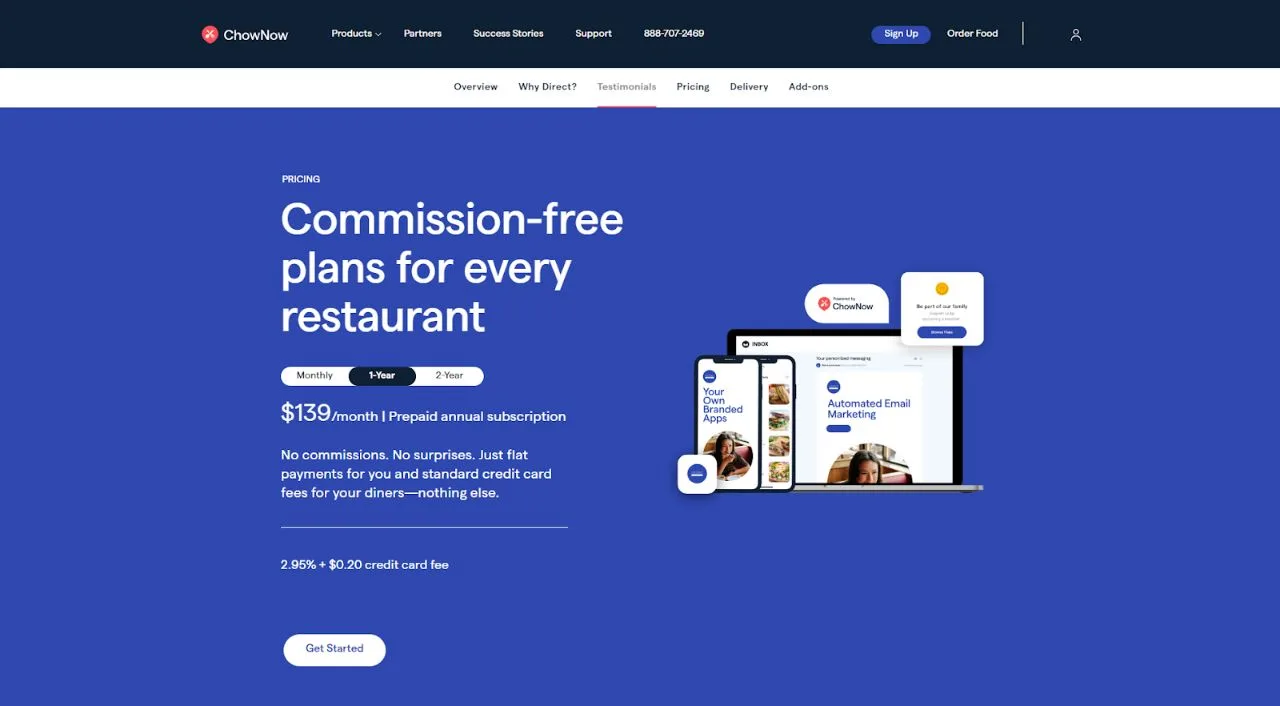 Plans for every restaurant