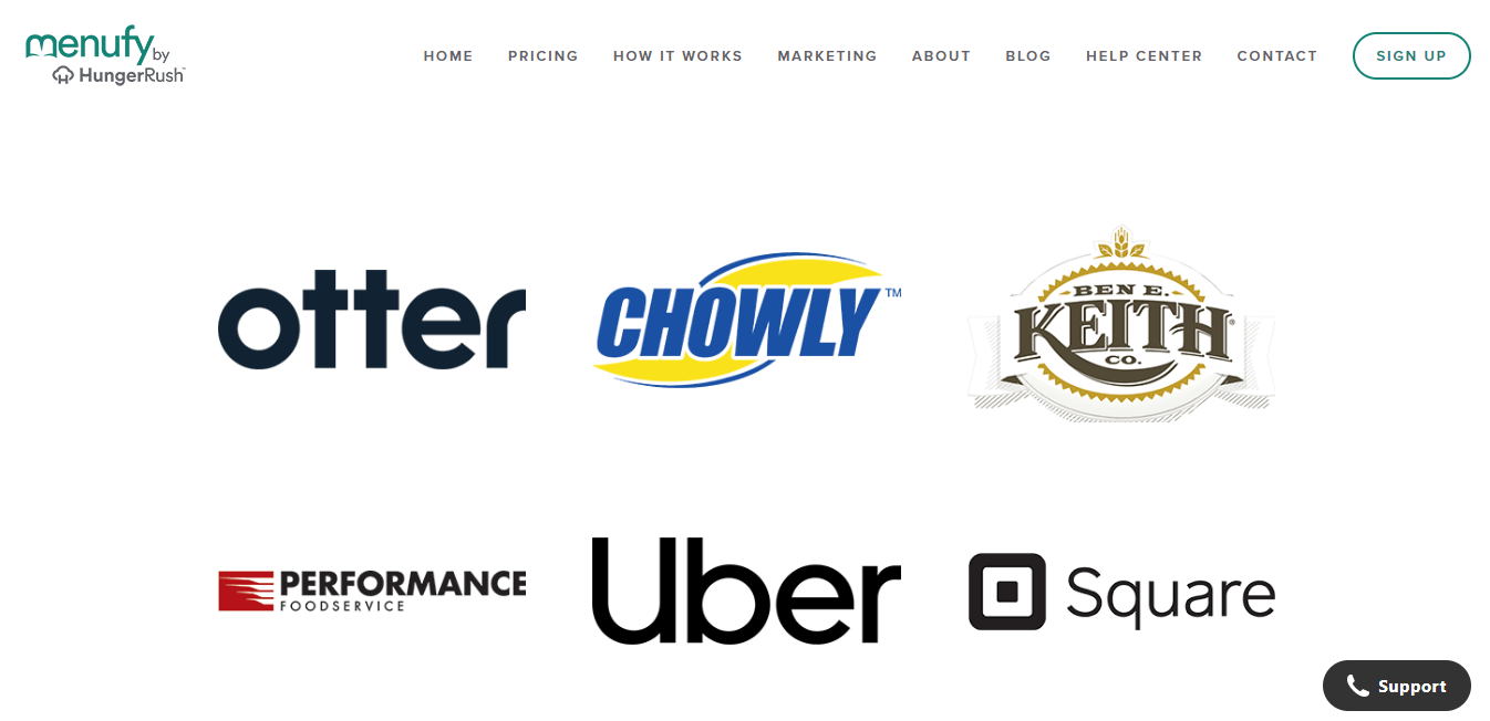 Integration of Menufy