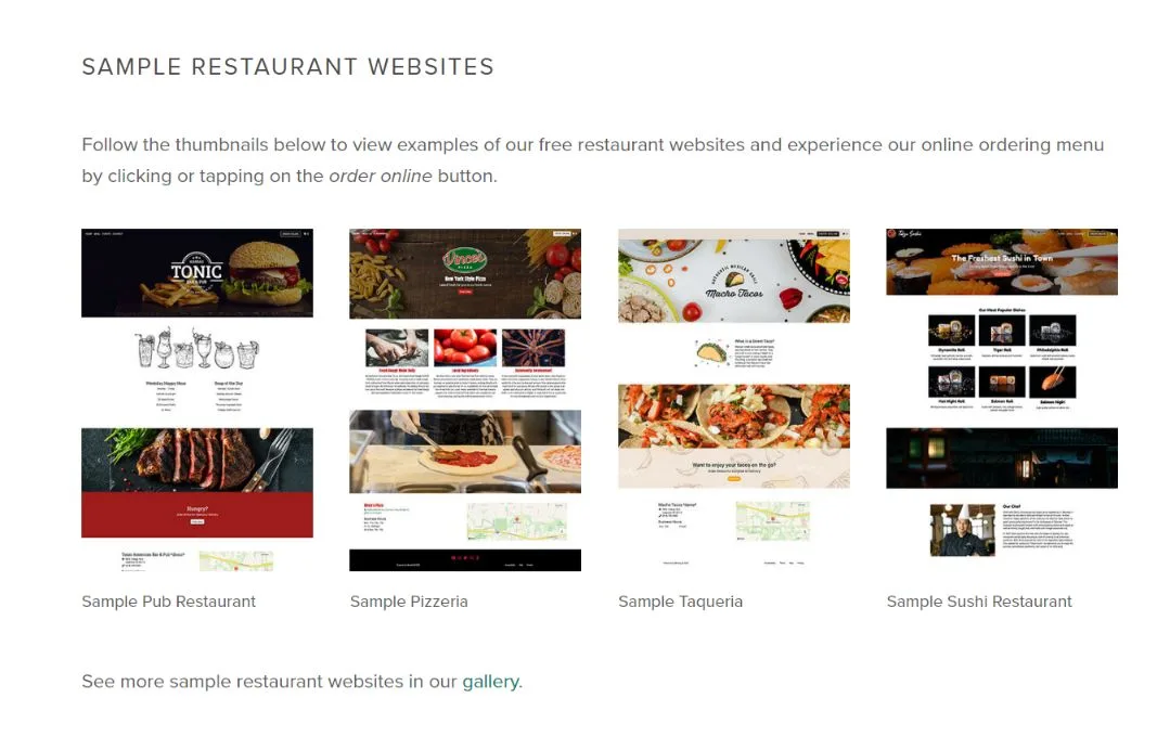 Menufy vs. GloriaFood: