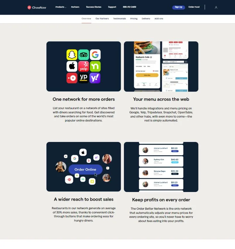 Marketing Solutions to Restaurants