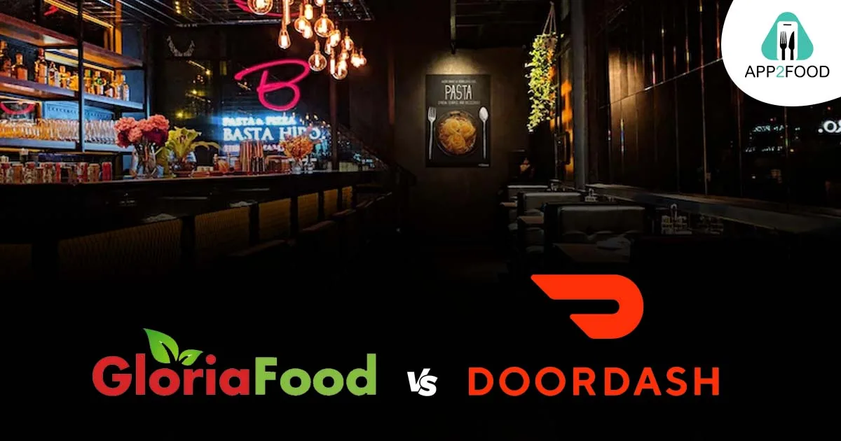 GloriaFood vs DoorDash