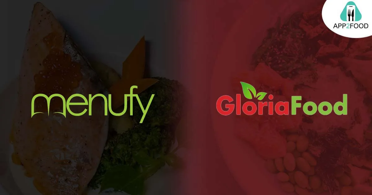 Menufy vs. GloriaFood (1)