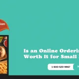 Online ordering system for restaurant