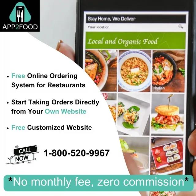  Boost your restaurant's online presence with our free online ordering system!