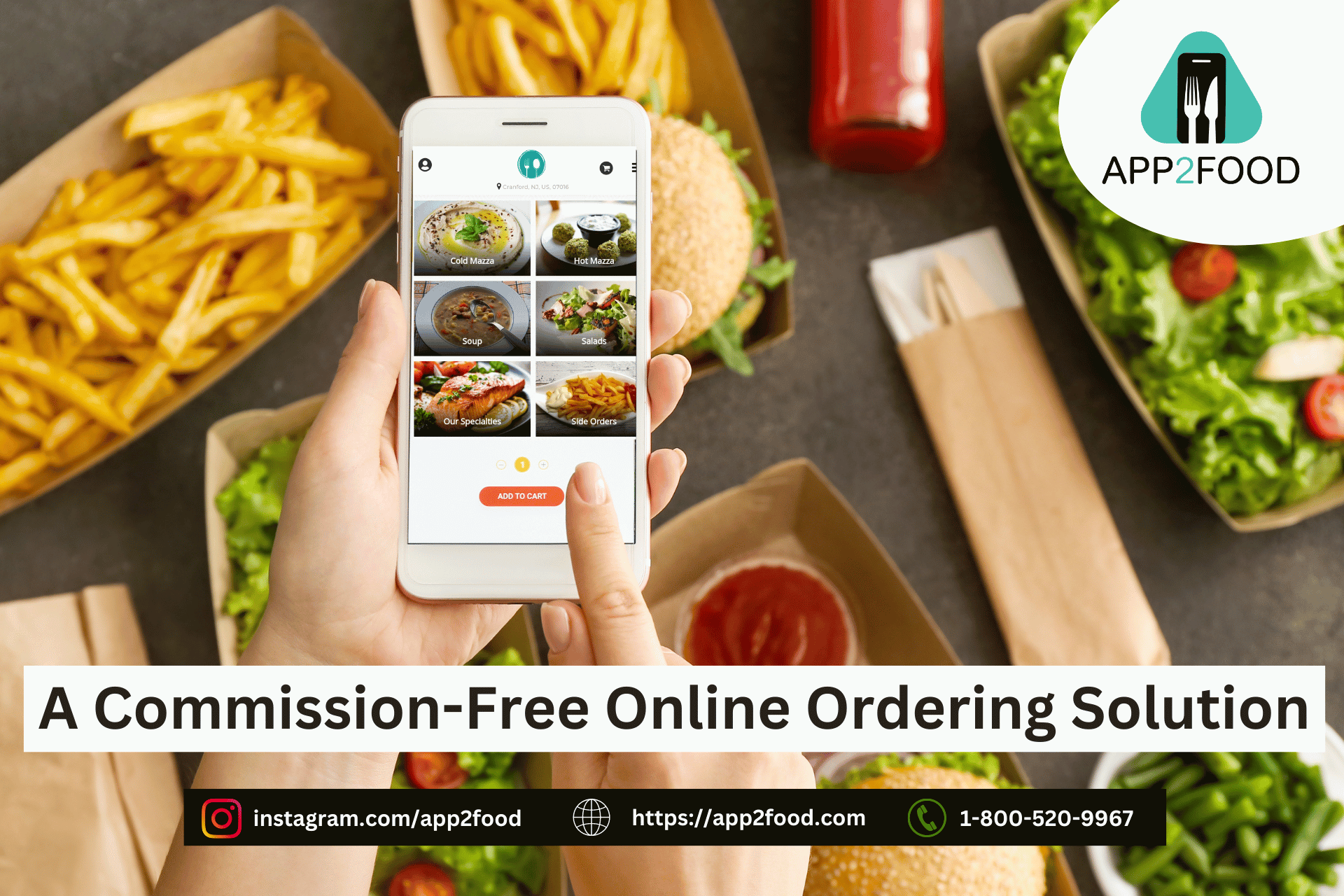 A Commission-Free Online Food Ordering Solution for Restaurant Owenrs